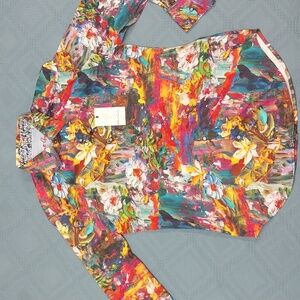 NWT Robert Graham "The Art of Darkness" shirt.  Men's small.